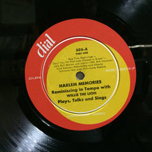 Load image into Gallery viewer, Willie "The Lion"* : Reminiscing The Piano Greats (10", Comp)
