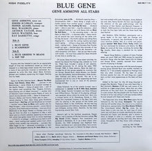 Laden Sie das Bild in den Galerie-Viewer, Gene Ammons : Blue Gene (LP, Album, RE, 180)
