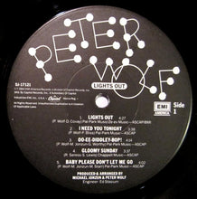 Charger l'image dans la galerie, Peter Wolf : Lights Out (LP, Album)
