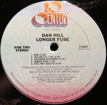 Load image into Gallery viewer, Dan Hill : Longer Fuse (LP, Album, San)
