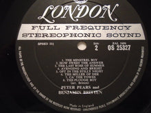 Laden Sie das Bild in den Galerie-Viewer, Peter Pears, Benjamin Britten : Folk Songs (LP)
