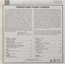 Load image into Gallery viewer, Mary Pacheco : Presentando A Mary Pacheco (LP, Album, Mono)
