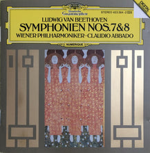 Charger l&#39;image dans la galerie, Ludwig van Beethoven, Wiener Philharmoniker, Claudio Abbado : Symphonien Nos. 7 &amp; 8 (CD, Album, PDO)
