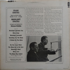 Frank Sinatra : Moonlight Sinatra (LP, Album, Mono, Ter)