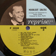 Load image into Gallery viewer, Frank Sinatra : Moonlight Sinatra (LP, Album, Mono, Ter)
