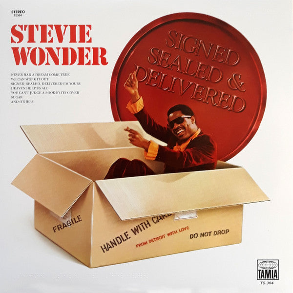 【US盤 LP3枚セット】STEVIE WONDER Buy Stevie Wonder : Signed Sealed & Delivered (LP, Album, RE