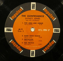 Laden Sie das Bild in den Galerie-Viewer, Quincy Jones And His Orchestra : The Quintessence (LP, Album, Mono)
