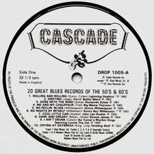 Load image into Gallery viewer, Various : 20 Great Blues Recordings Of The 50's And 60's (LP, Comp)
