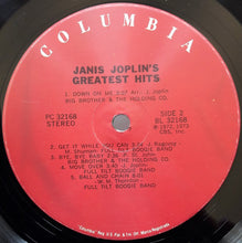 Laden Sie das Bild in den Galerie-Viewer, Janis Joplin : Janis Joplin's Greatest Hits (LP, Comp, RE)
