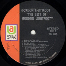 Load image into Gallery viewer, Gordon Lightfoot : The Best Of Gordon Lightfoot (LP, Comp, Res)
