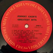 Load image into Gallery viewer, Johnny Cash : Johnny Cash's Greatest Hits (Volume 1) (LP, Comp, RE, Ter)
