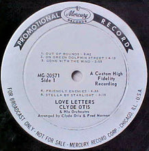 Laden Sie das Bild in den Galerie-Viewer, Clyde Otis And His Orchestra : Love Letters (LP, Album, Mono, Promo)
