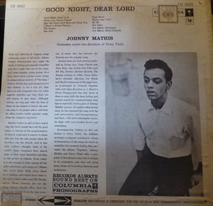 Johnny Mathis : Good Night, Dear Lord (LP, Album, RE)