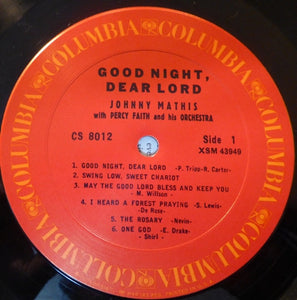 Johnny Mathis : Good Night, Dear Lord (LP, Album, RE)