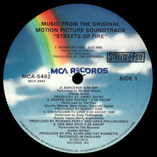 Charger l'image dans la galerie, Various : Streets Of Fire (Music From The Original Motion Picture Soundtrack) (LP, Album, Glo)
