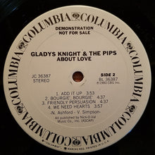 Load image into Gallery viewer, Gladys Knight &amp; The Pips* : About Love (LP, Album, Promo, San)
