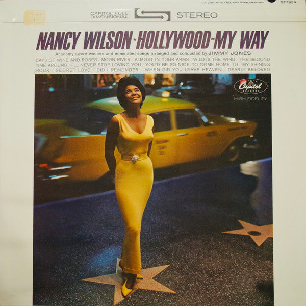 Nancy Wilson : Hollywood - My Way (LP, Album, Scr)