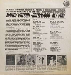 Nancy Wilson : Hollywood - My Way (LP, Album, Scr)