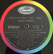 Load image into Gallery viewer, Nancy Wilson : Hollywood - My Way (LP, Album, Scr)
