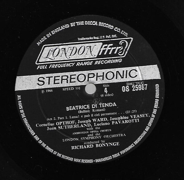 Buy Bellini* Joan Sutherland, Josephine Veasey, Luciano Pavarotti