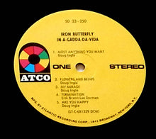 Laden Sie das Bild in den Galerie-Viewer, Iron Butterfly : In-A-Gadda-Da-Vida (LP, Album, RE, RP, DCW)

