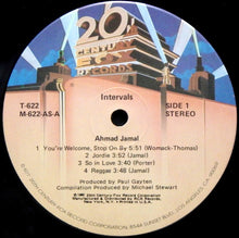 Load image into Gallery viewer, Ahmad Jamal : Intervals (LP, Album)
