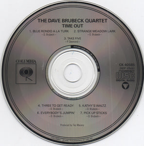 The Dave Brubeck Quartet : Time Out (CD, Album, Club, RE, RM, CRC)