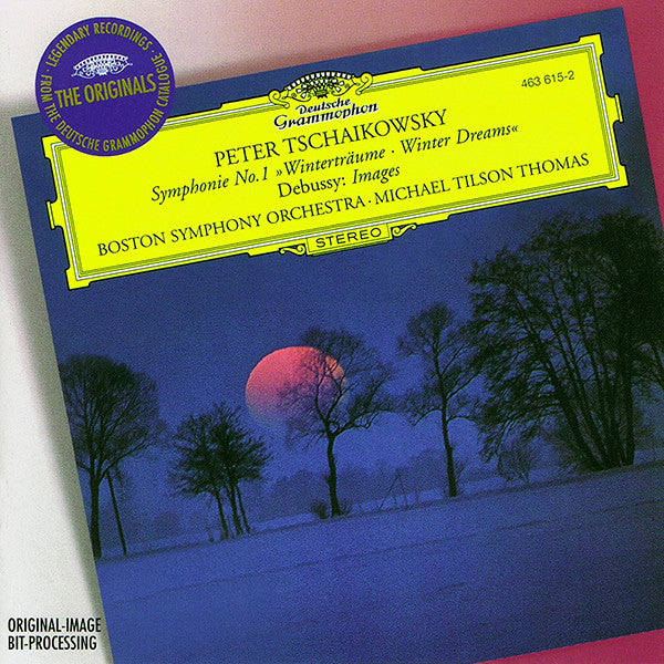 Boston Symphony Orchestra, Michael Tilson Thomas : Symphonie No.1 »Winterträume = Winter Dreams« / Debussy: Images (CD, Comp, RM)