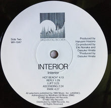 Charger l'image dans la galerie, Interior : Interior (LP, Album, EMW)
