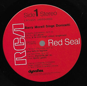 Barry Morell : Sings Donizetti (LP, Album)