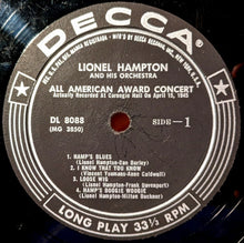 Charger l'image dans la galerie, Lionel Hampton And His Orchestra : All American Award Concert (LP, Album)
