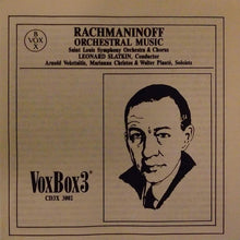 Load image into Gallery viewer, Rachmaninoff* - Saint Louis Symphony Orchestra &amp; Chorus*, Leonard Slatkin : Orchestral Music (3xCD, Comp)
