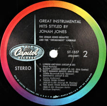 Load image into Gallery viewer, The Jonah Jones Quartet : Great Instrumental Hits Styled By Jonah Jones (LP, Album)
