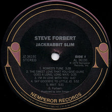 Load image into Gallery viewer, Steve Forbert : Jackrabbit Slim (LP, Album, Ter + 7", S/Sided, Promo)
