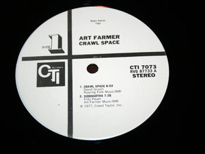Art Farmer : Crawl Space (LP, Album, Promo, Gat)