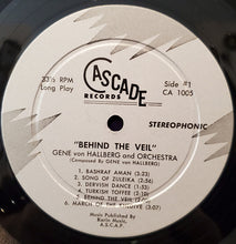 Laden Sie das Bild in den Galerie-Viewer, Gene Von Hallberg : Fess Parker Presents Behind The Veil: Modern Melodies Of The Near East (LP, Album)
