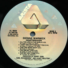 Load image into Gallery viewer, Dionne Warwick : Heartbreaker (LP, Album, Hub)
