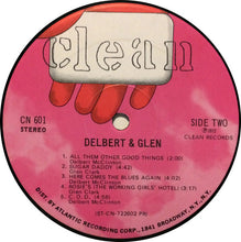 Laden Sie das Bild in den Galerie-Viewer, Delbert &amp; Glen : Delbert &amp; Glen (LP, Album, PR )
