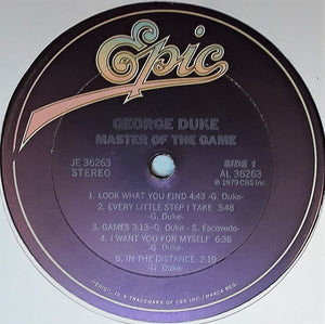 George Duke : Master Of The Game (LP, Album, Ter)