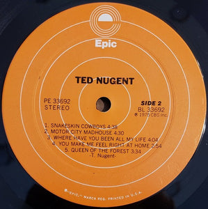 Ted Nugent : Ted Nugent (LP, Album, Ter)