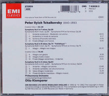 Load image into Gallery viewer, Pyotr Ilyich Tchaikovsky, Otto Klemperer, Philharmonia Orchestra : Symphonies 4, 5 &amp; 6 Pathétique (2xCD, Album, Comp, RM)
