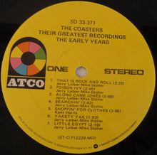 Load image into Gallery viewer, The Coasters : Their Greatest Recordings, The Early Years (LP, Comp, MO )
