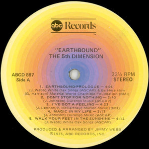 The 5th Dimension* : Earthbound (LP, Album)