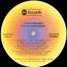 Load image into Gallery viewer, The 5th Dimension* : Earthbound (LP, Album)
