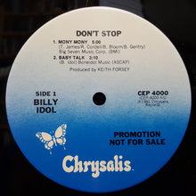 Load image into Gallery viewer, Billy Idol : Don't Stop (12", EP, Promo)
