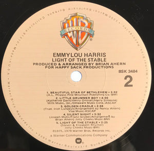 Emmylou Harris : Light Of The Stable-The Christmas Album (LP, Album, Los)