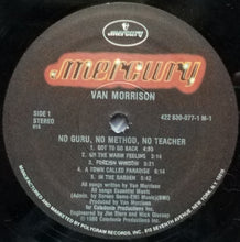 Laden Sie das Bild in den Galerie-Viewer, Van Morrison : No Guru, No Method, No Teacher (LP, Album, 016)
