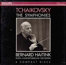 Laden Sie das Bild in den Galerie-Viewer, Tchaikovsky* - Bernard Haitink, Concertgebouw Orchestra, Amsterdam* : The Symphonies (Box, Comp, RE + 6xCD, RM)
