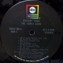 Load image into Gallery viewer, James Gang : Passin' Thru (LP, Album, Ter)

