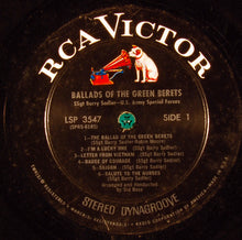 Charger l'image dans la galerie, SSgt. Barry Sadler* : Ballads Of The Green Berets (LP, Album, Ind)
